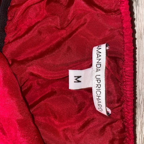 Amanda Uprichard silk red dress - Picture 3 of 6
